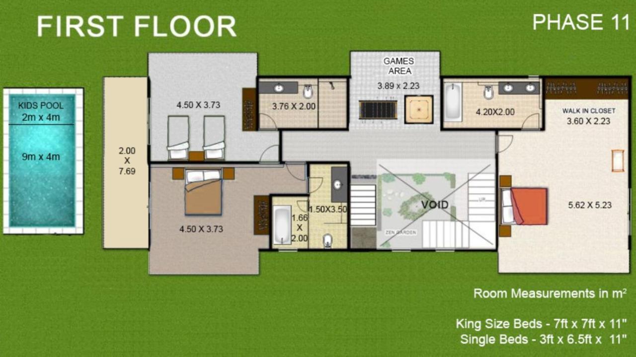 Villa Calangute Phase 11 ภายนอก รูปภาพ